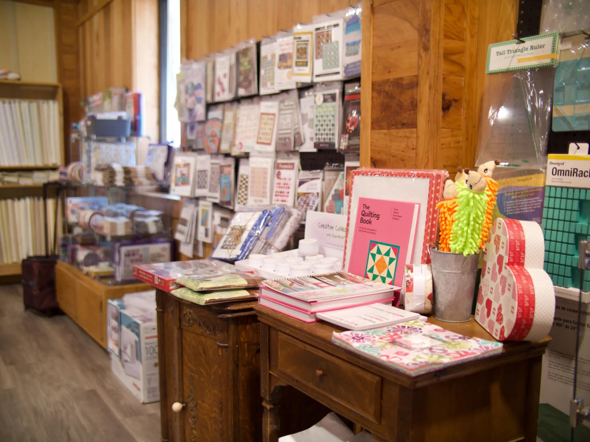 Quilting books and patterns at All About Fabrics