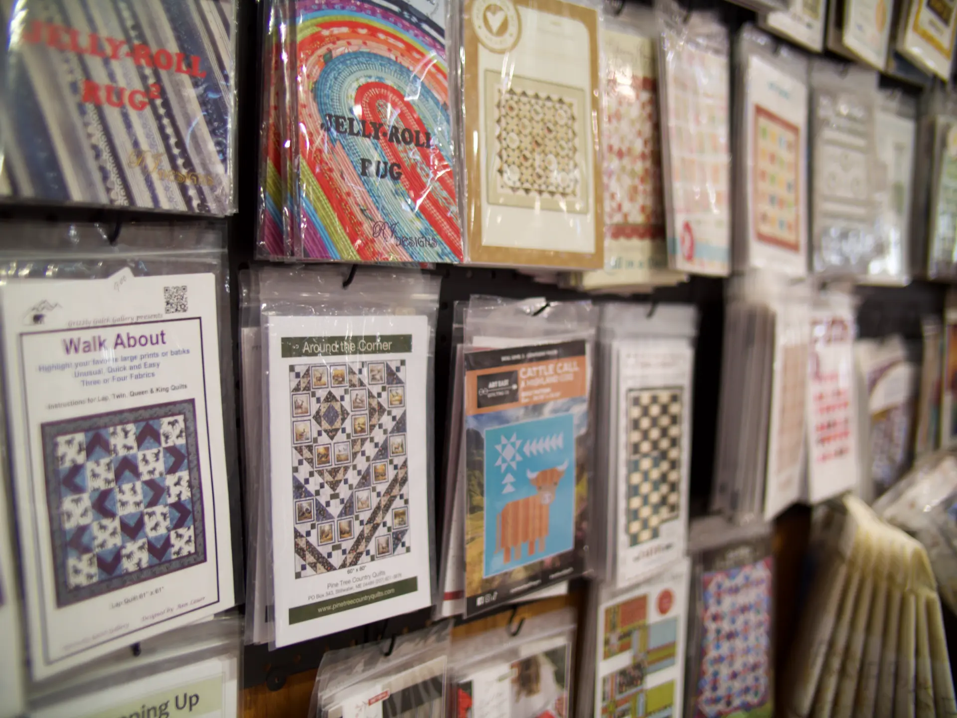 Quilting patterns at All About Fabrics