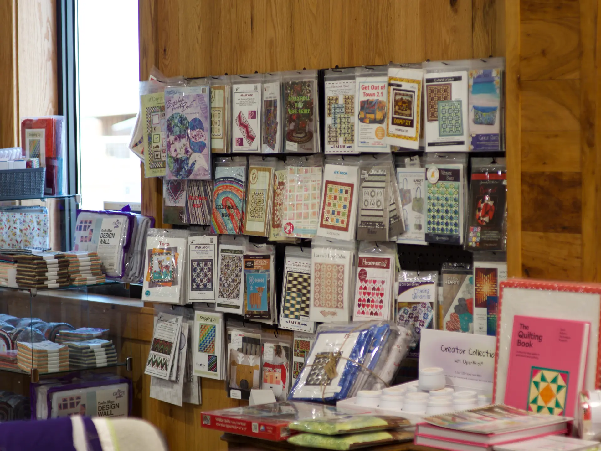 Quilting patterns and pattern books